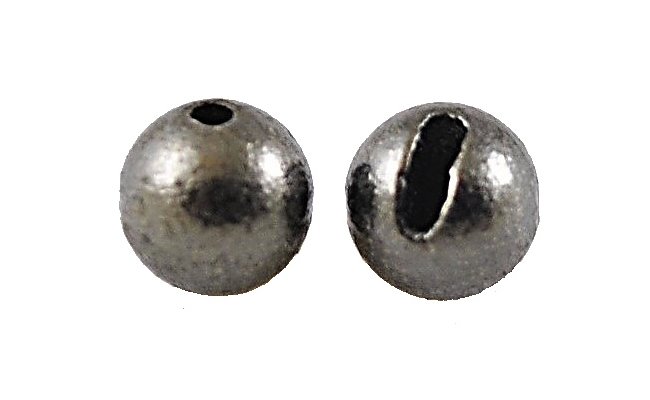 Tungsten Beads Knapek Hooks Slotted K+ Black Nickel Tungsten Beads Knapek Hooks Slotted K+ Black Nickel 2,0 mm, 10 pcs