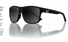 Polarised Glasses Westin W6 Street 200F Mate Black High Light