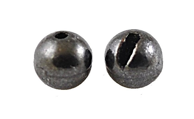 Tungsten Beads Knapek Hooks Slotted K++ Black Nickel Tungsten Beads Knapek Hooks Slotted K++ Black Nickel 3,5 mm, 10 pcs