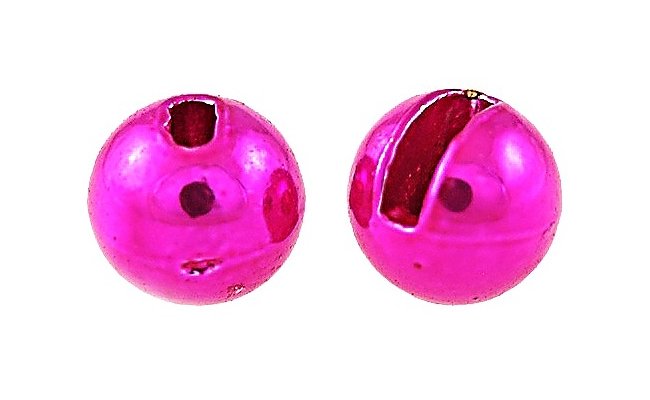 Tungsten Beads Knapek Hooks METALLIC Pink Tungsten Beads Knapek Hooks METALLIC Pink 2,0 mm, 10 pcs