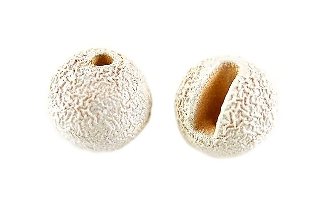 Tungsten Beads Knapek Hooks SUNNY White Tungsten Beads Knapek Hooks SUNNY White 2,0 mm, 10 pcs