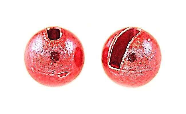 Tungsten Beads Knapek Hooks METALLIC Light Red Tungsten Beads Knapek Hooks METALLIC Light Red 2,0 mm, 10 pcs