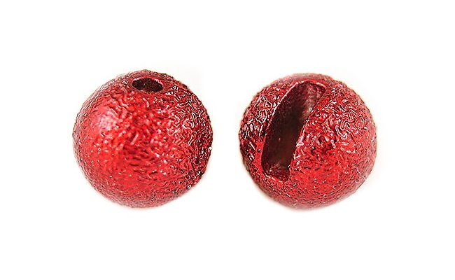 Tungsten Beads Knapek Hooks SUNNY Red Tungsten Beads Knapek Hooks SUNNY Red 2,0 mm, 10 pcs